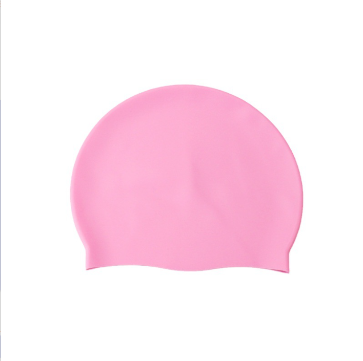 Professional Silicone Swimming Cap with Colored Silkscreen Printing and Moulding Service