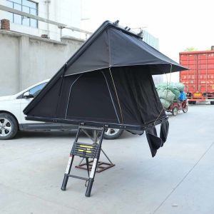 Overland Aluminum Hard Shell Rooftop Tent With 320G Polyester Cotton