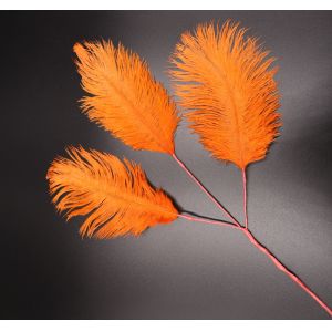 Event Party Supplies Must-Have Ostrich Feather Spray with Wire Accessory