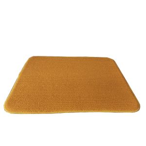 Solid Microfiber Dish Drying Mat For Kitchen Coffee Bar