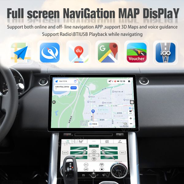 Viknav Car Radio For Land Rover Range Rover Sport L494 (2013-2017) 13.6 inch Android Autoaudio GPS CarPlay