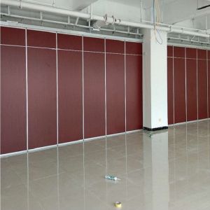 Office Acoustic Room Movable Partition Walls / Conference Hall Sliding Folding