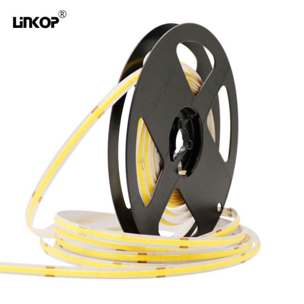 High Brightness COB LED Light Strip 12V 24V Single Color 480leds/M Chip On Board