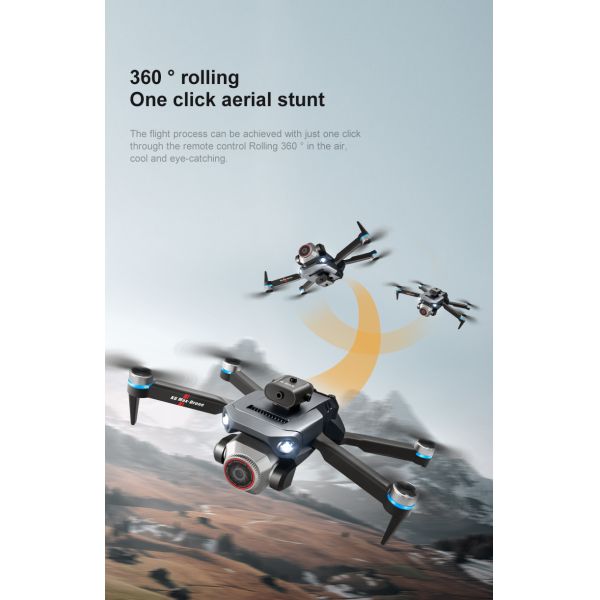 K6 Max Drone Wifi Foldable Remote Control Helicopter Perfect for Thrilling RC Dron Toy Gifts