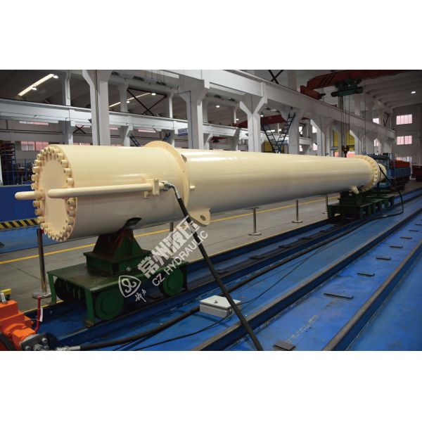 Buy Customized hydraulic cylinder with ceramic  coating piston rod  HVOF at wholesale prices