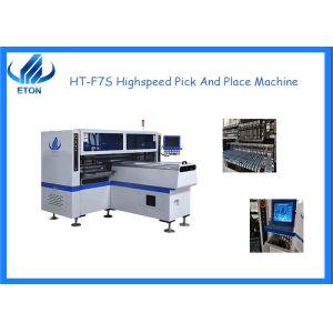 China 34 heads pick and place machine HT-F7S with 0.5-5mm PCB thickness on sale