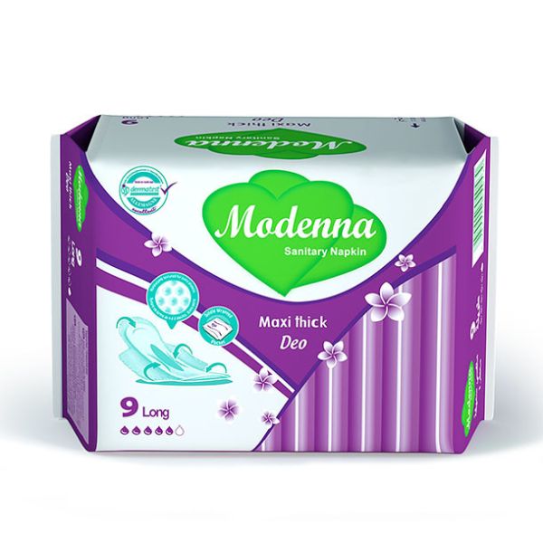 Female Hygienic Sanitary Napkins Disposable Natural Cotton Pads For Periods