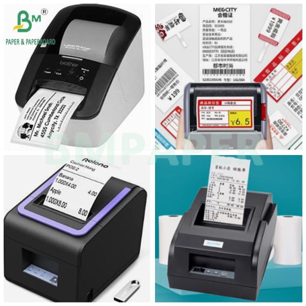 One Side Two Sides Coated White 120 180 Micron Thermal Synthetic Paper Roll