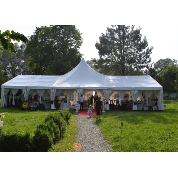 Portable Air Conditioner For High Peak Wedding Party Tent Lining And Lighting Decorated