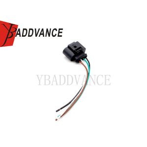 4 Pin Female Ignition Coil Wire Harness Connectors PBT / PA66 For VW 1J0973724