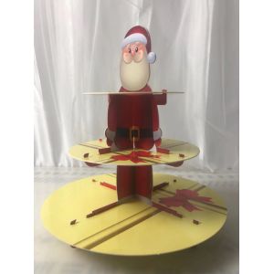 FDA Christmas Party 3 Tier Dessert Cupcake Stand