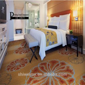 Traditional style mushroom cloud pattern Nylon carpet for hotel