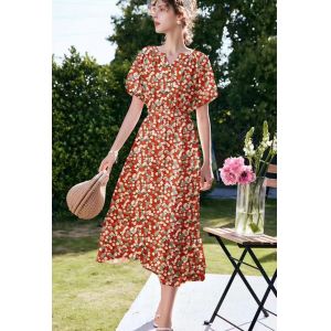 Silk Elastic Twill 20MM Antiflaming Anti-Wrinkle Scarf Digital printed Design for fashion luxury Dress