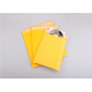 Kraft Shipping Package Envelope With Bubble Wrap Inside Shock Resistance