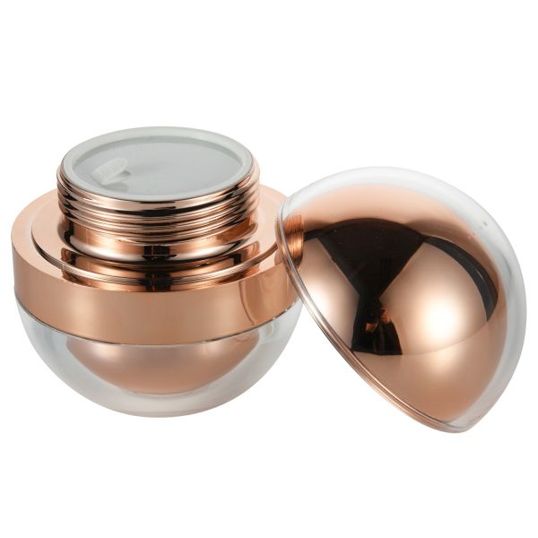 Buy Customizable 50g 20g Luxury Double Floor Acrylic Jar for Day Cream and Night Cream at wholesale prices