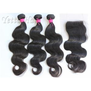 100g Full Cuticle Unprocessed Brazilian Hair , Real Virgin Hair Can Be Ironed