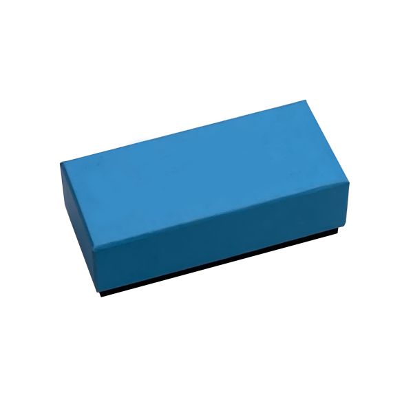 Buy Rectangle Blue French Macaron Paper Gift Box Packaging With Insert Tray at wholesale prices