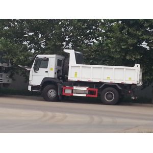 Low Fuel Consumption Heavy Mining Trucks Euro Two 266hp 4x2 6 Wheels Mini Dumper