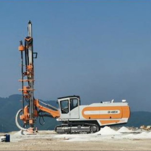Buy Open Mining Integrated DTH Blast Drill Rig Machines With Automatic Drill Rod Changing System at wholesale prices