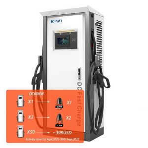 Ev Chargers 2022 Apply to BYD E6 ES6 60KW 1000V 3 Pin CCS2 Intelligent Charging
