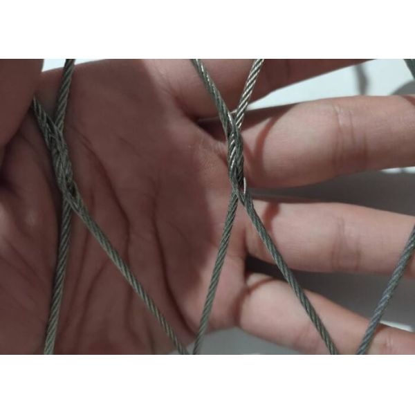 Buy Balconies Stairways Safety Rope Mesh Anti Corrosive Easy Installation at wholesale prices