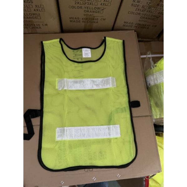 Buy Reflective High Visibility Mesh Vest Traffic Breathable Mesh Safety Vest at wholesale prices