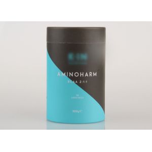 Plastic Composite Can Packaging With Paper Print Cover SGS Certification