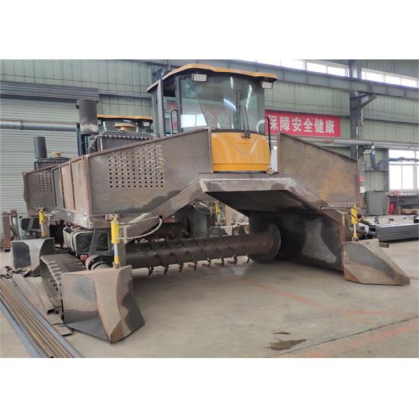 Buy 162kw Diesel Engine 2000m³/H Compost Turner Machine at wholesale prices