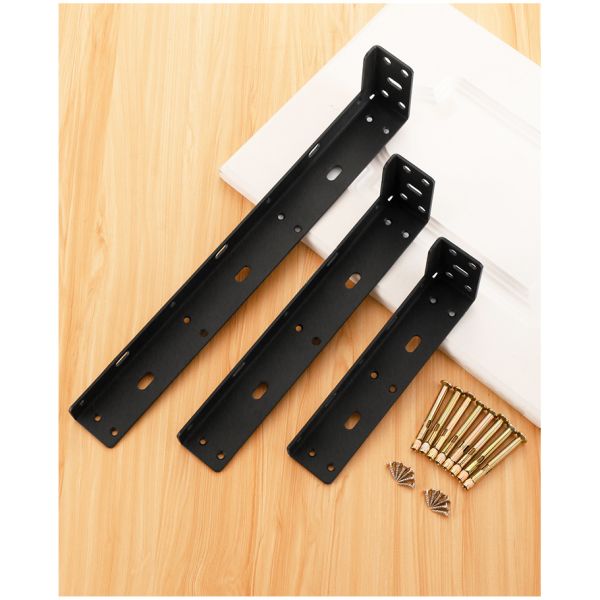 Triangle Bracket Heavy Duty TV Cabinet Hanging Shelf Brackets with Conceal Suspension