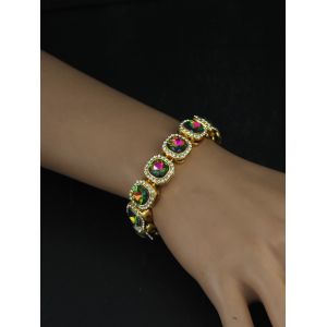 Hot Sale 12mm Square CZ Stone Tennis Cuban Chains Necklace