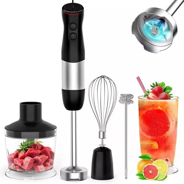 Buy Black Handheld Immersion Blender , Hand Portable Blender OEM / ODM at wholesale prices