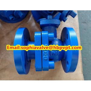2-PC ball valve DIN3357 material GG25 pressure PN16