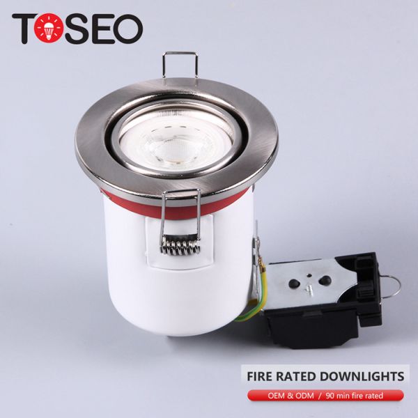 Buy 2700k GU10 Recessed DownLight Fitting IP65 Ceiling Downlights at wholesale prices