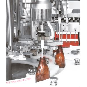 Pump caps rotary capping machine