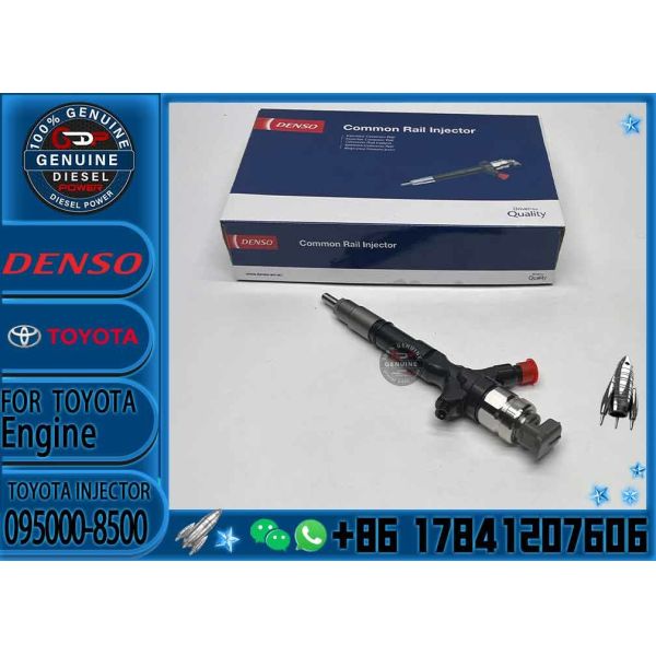 GAMEN High Quality Common Rail Fuel Injector 23670-30280 095000-8500 For Denso Hilux Hiace Land Cruiser TOYOTA VIGO 1KD