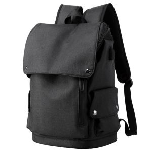 Factory wholesale OEM custom men travel anti theft waterproof fashion black