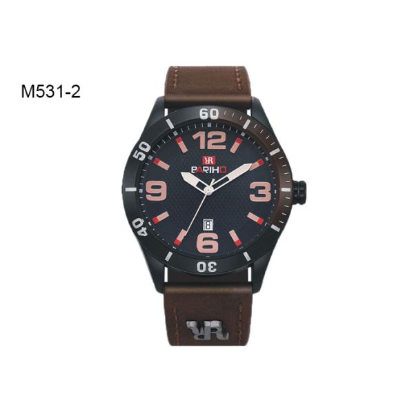 China Fashion Men's Quartz Watch BARIHO High Quality Sport Wristwatch M531
