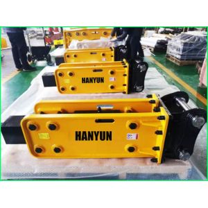 Skid Steer Hydraulic Rock Hammer Excavators Pile Breakers Chisel
