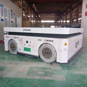 6 Tons Macnam Wheel Hybrid Navigation AGV