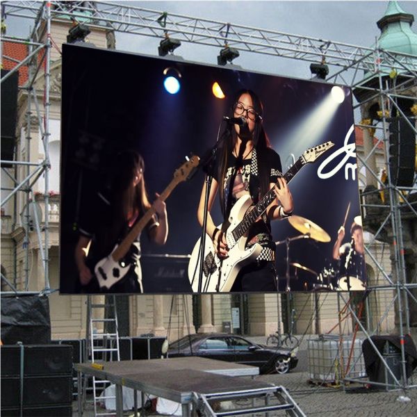 Buy P2.9 P3.91 P4.81 Waterproof Outdoor Led Video Wall Flexible Rental Advertising LED Scree Activity performance LED screen at wholesale prices