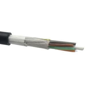Self Supporting 24 Core ADSS Fiber Optic Cable With PE Jacket