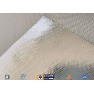 Good Hermetic Laminated Aluminium Foil Fiberglass Fabric Smooth Surface