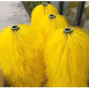 China Nylon Wire Construction Site Cleaning Truck Highway Guardrail Cleaning Brush on sale
