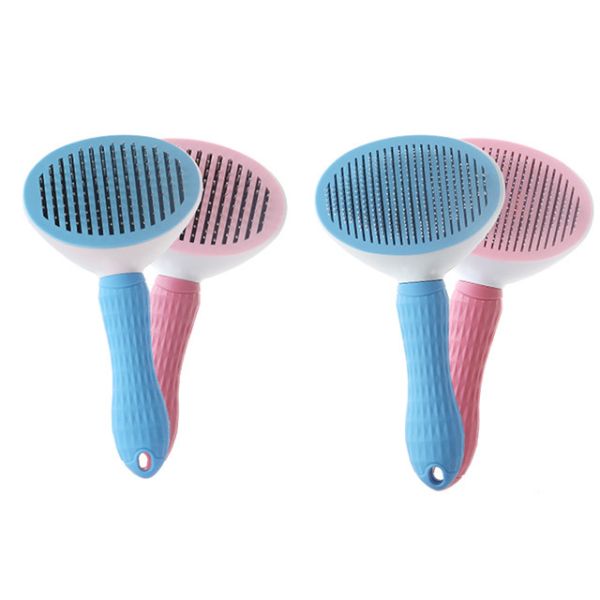 Buy Pet Hair Remover Brush Dog Hair Removal Brush For Short Hair Dog Silicone Hair Brush Dog Brush at wholesale prices