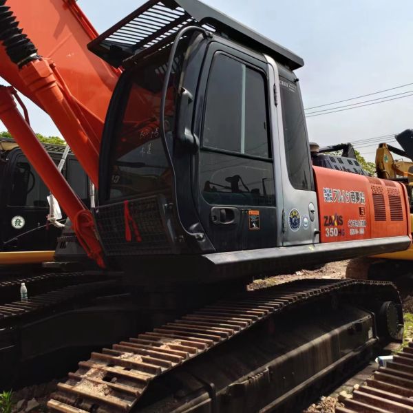 Original HITACHI ZX350 Excavator 33ton Operating Weight Hydraulic Large-size Digger