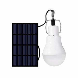 Portable 1W Solar Lighting Kit Solar Energy Light Bulb Emergency Rechargeable