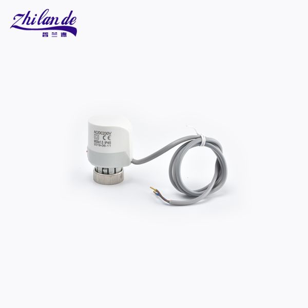 Electronic Wifi Thermal Actuator Valve 110N Underfloor Heating Thermostatic Head