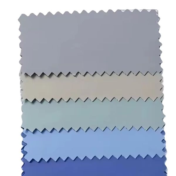 Faddish Flame Retardant 100% Cotton Twill Fabric for Iridescent Foil Garment Materials