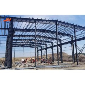 Large Span Pre Engineering Metal Warehouse Construction Materials Steel