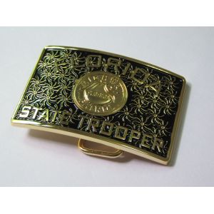Zinc alloy 2.5mm - 3.0mm Brass personalized belt buckles